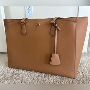 Tory Burch Brown Leather Tote